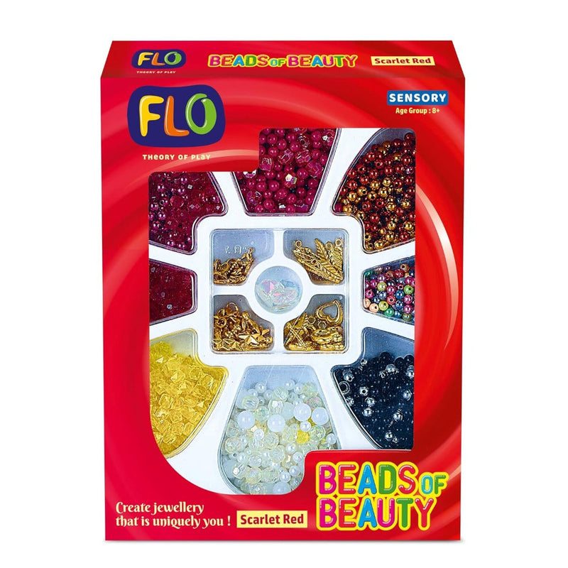 Flo Beads of Beauty - Scarlet Red