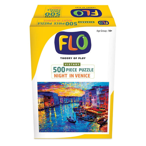 Flo Night In Venice Puzzle - 500 Pieces-Puzzles-Flo-Toycra
