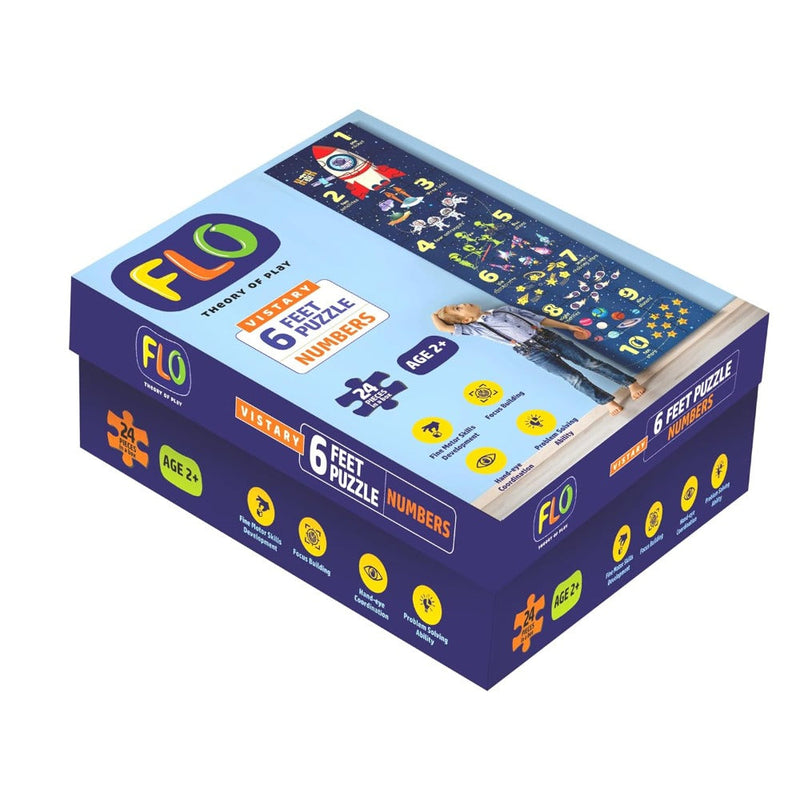 Flo Numbers Puzzles - 24 Pieces