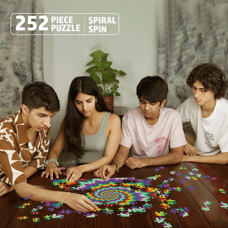 Flo Spiral Spin Puzzle - 252 Pieces