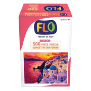 Flo Sunset In Santorini Puzzle - 500 Pieces