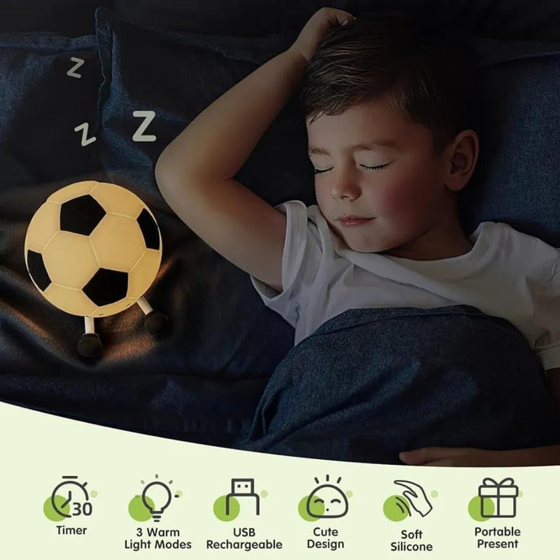 Football Silicone Night Light Lamp