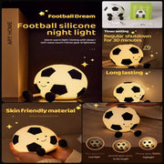 Football Silicone Night Light Lamp