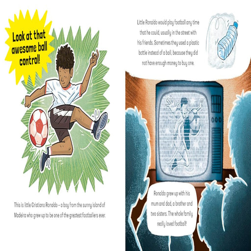 Football Stories Ronaldo Picture Book (Age : 4 to 7 Years)