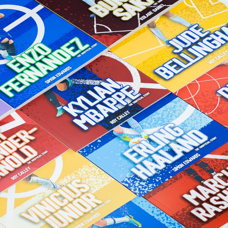 Football Superstars 12 Books Boxed Set (Age : 7 Years+)