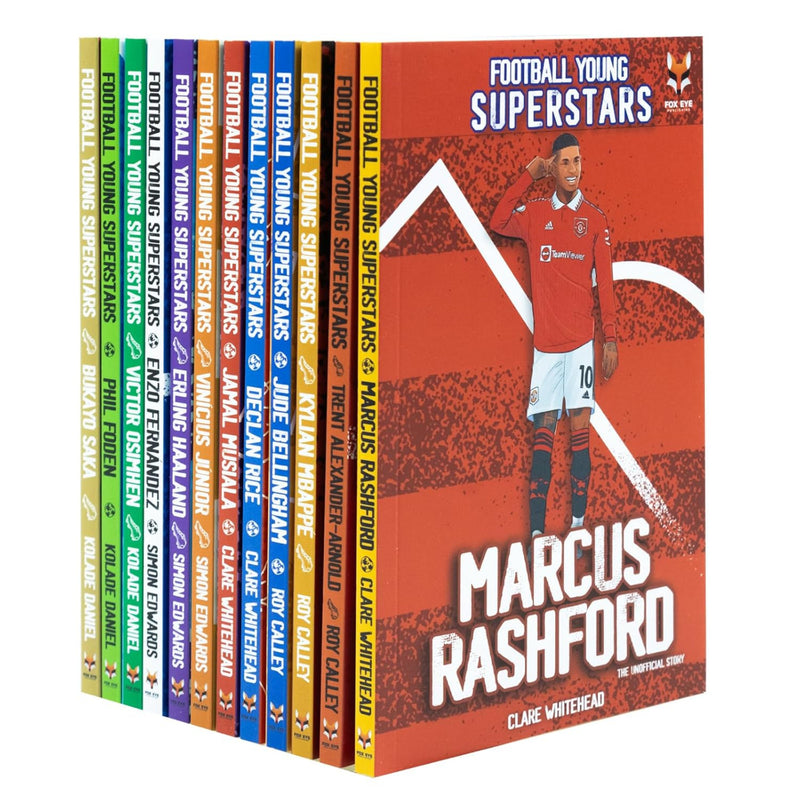 Football Superstars 12 Books Boxed Set (Age : 7 Years+)