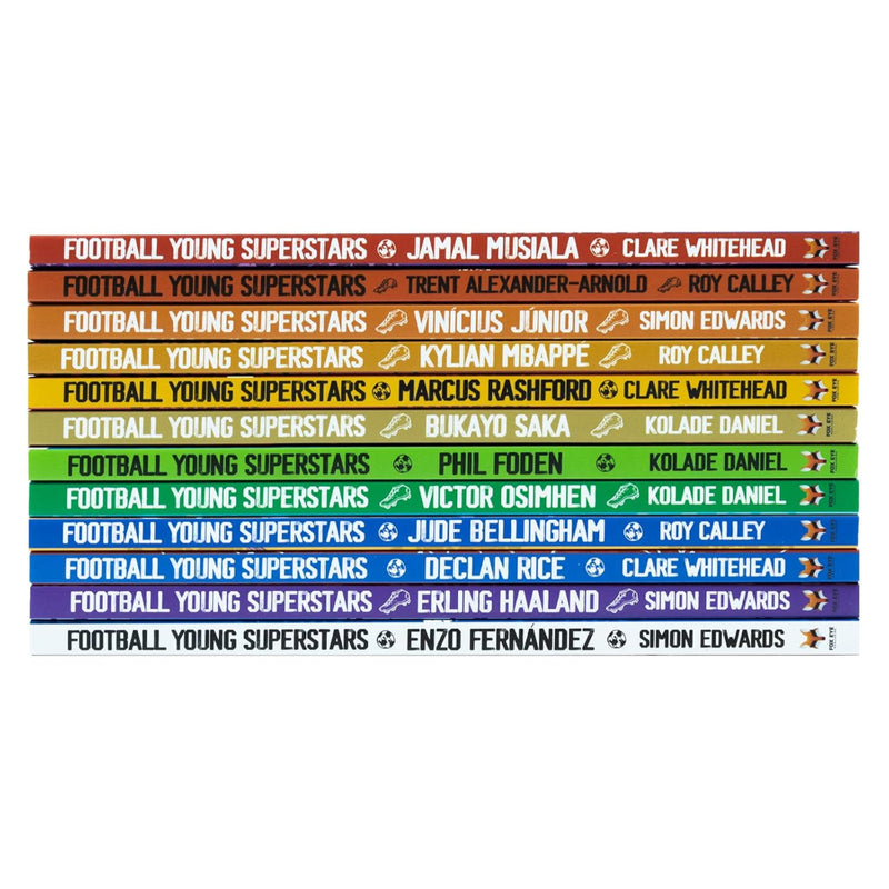 Football Superstars 12 Books Boxed Set (Age : 7 Years+)