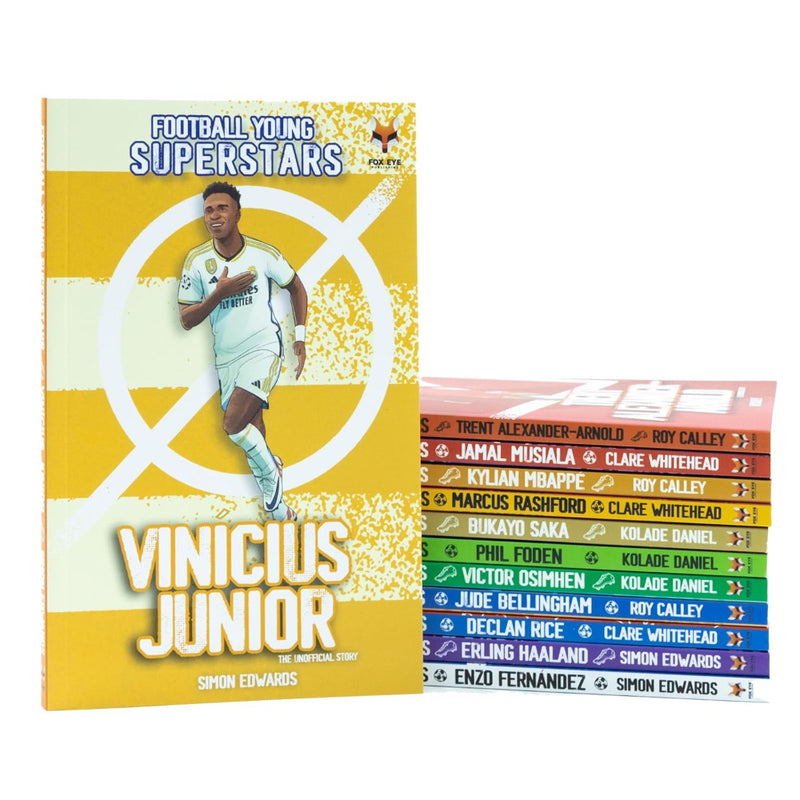 Football Superstars 12 Books Boxed Set (Age : 7 Years+)