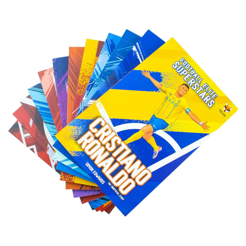 Football Superstars 12 Books Boxed Set (Age : 7 Years+)