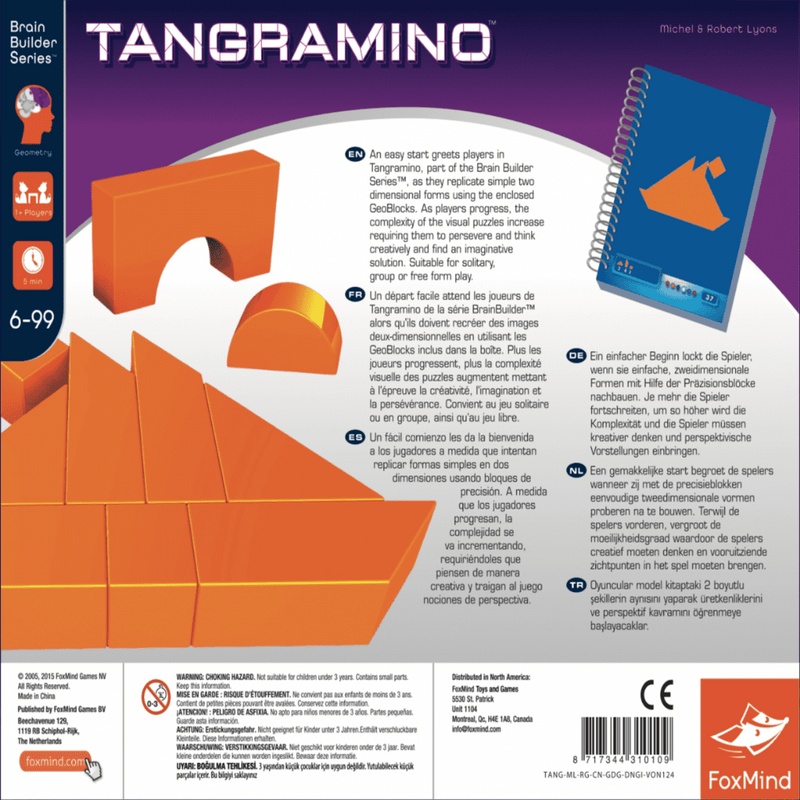 FoxMind Tangramino Logic Game