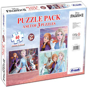 Frank 3 in 1 Disney Frozen II Jigsaw Puzzle - 60 Pieces