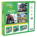 Frank 3 in 1 National Geographic Dinosaurs Jigsaw Puzzle-Puzzles-Frank-Toycra