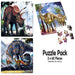 Frank 3 in 1 National Geographic Dinosaurs Jigsaw Puzzle-Puzzles-Frank-Toycra