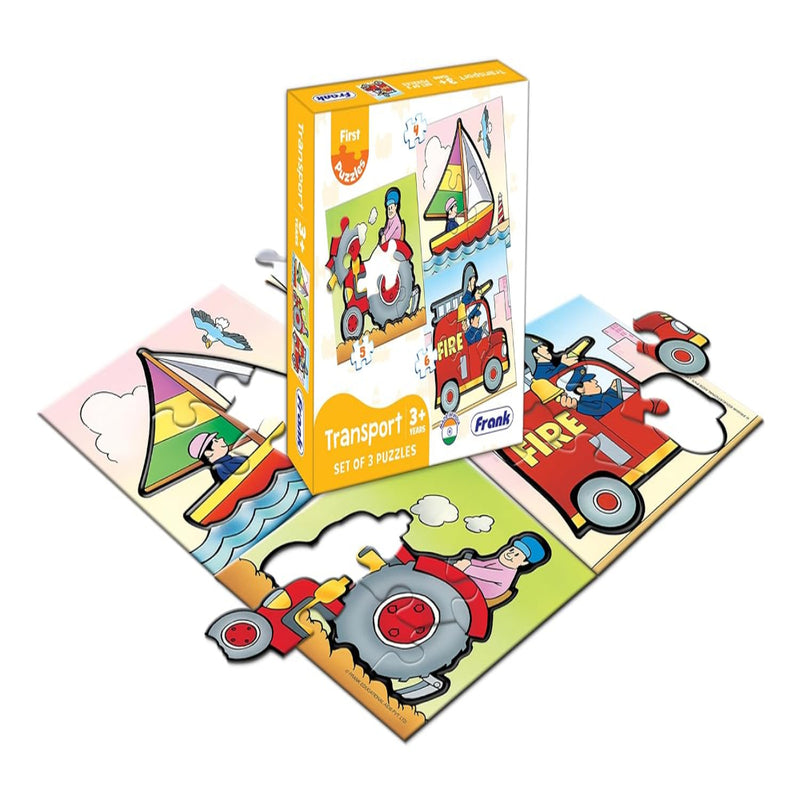 Frank 6 in 1 First Fun & Educational Jigsaw Puzzles for Kids