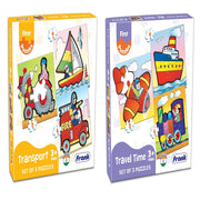 Frank 6 in 1 First Fun & Educational Jigsaw Puzzles for Kids