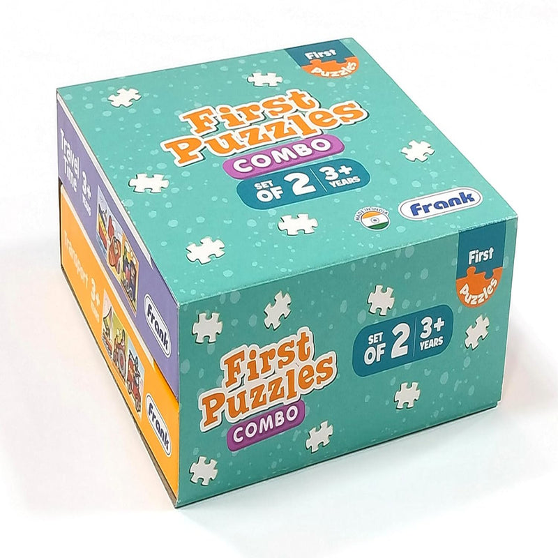 Frank 6 in 1 First Fun & Educational Jigsaw Puzzles for Kids