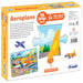 Frank Aeroplane Floor Puzzle (15 Pieces)-Puzzles-Frank-Toycra