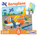 Frank Aeroplane Floor Puzzle (15 Pieces)-Puzzles-Frank-Toycra