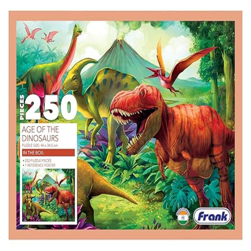 Frank Age Of The Dinosaurs Jigsaw Puzzle (250 Pcs)