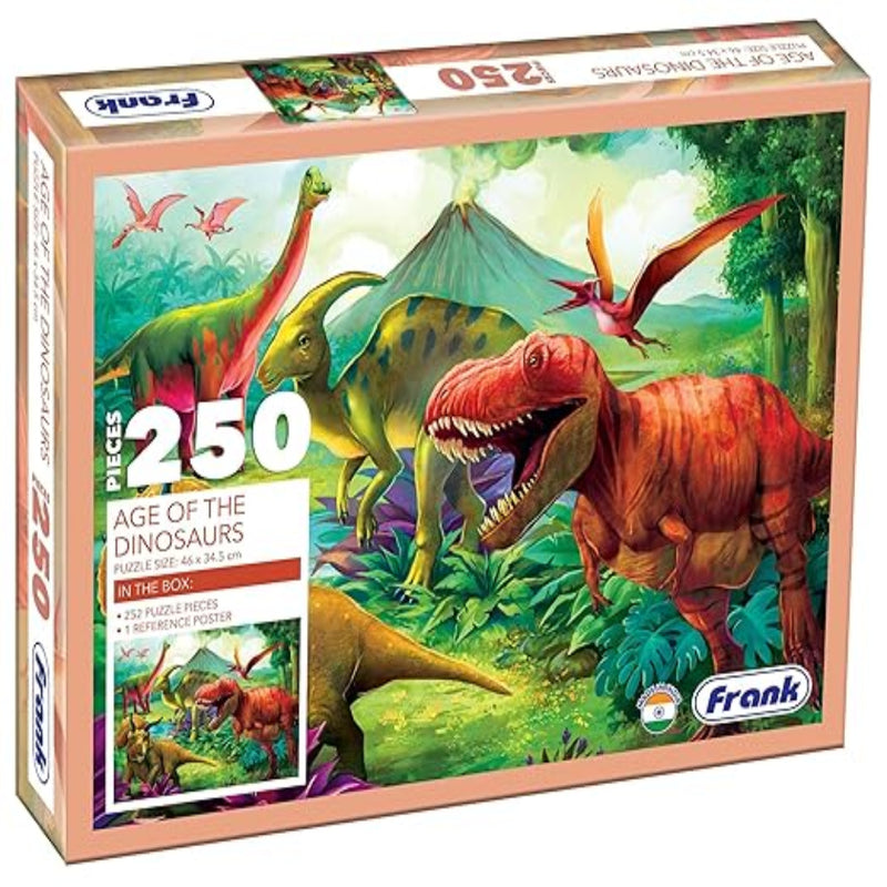 Frank Age Of The Dinosaurs Jigsaw Puzzle (250 Pcs)