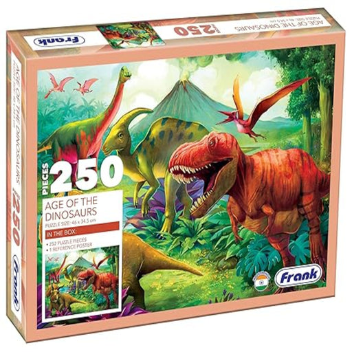 Frank Age Of The Dinosaurs Jigsaw Puzzle (250 Pcs)