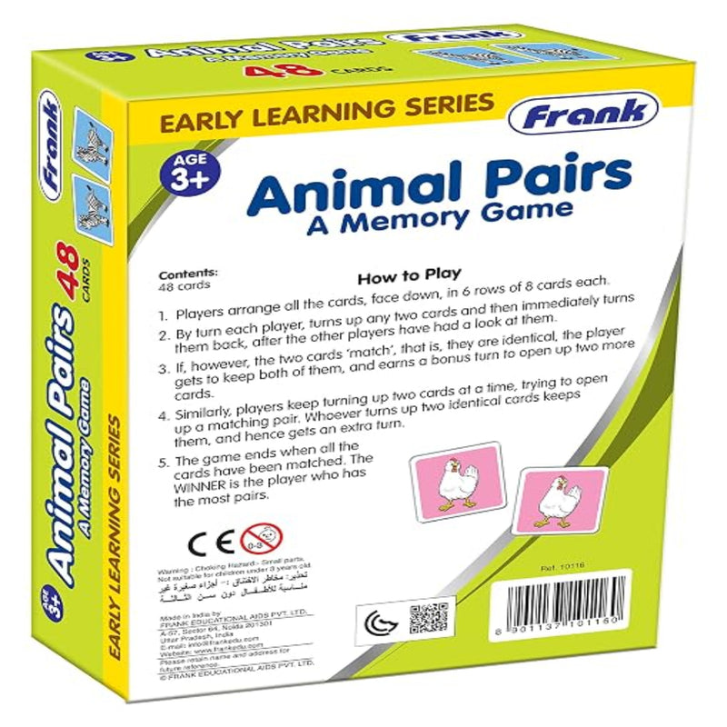 Frank Animal Pairs - A Memory Game