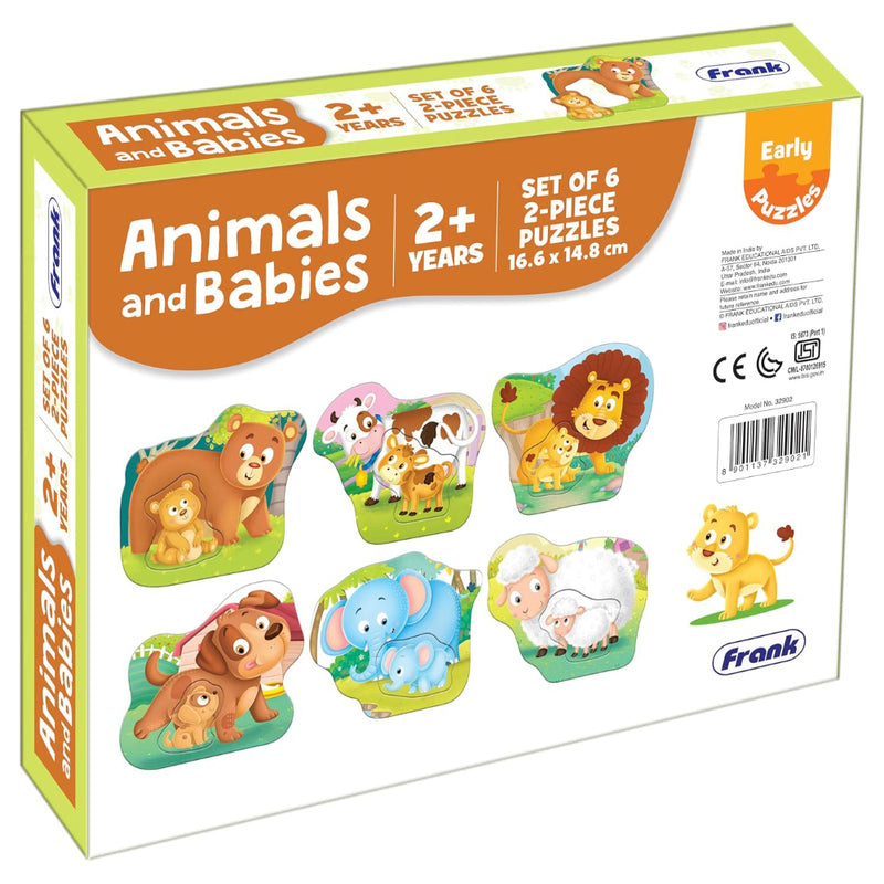 Frank Animals And Babies Puzzles
