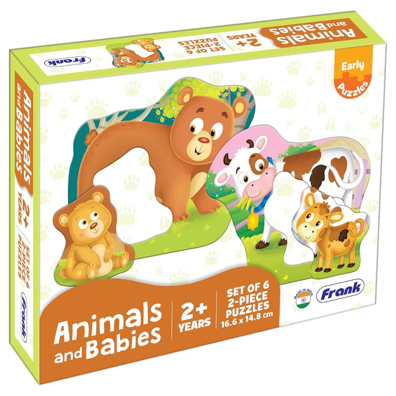 Frank Animals And Babies Puzzles