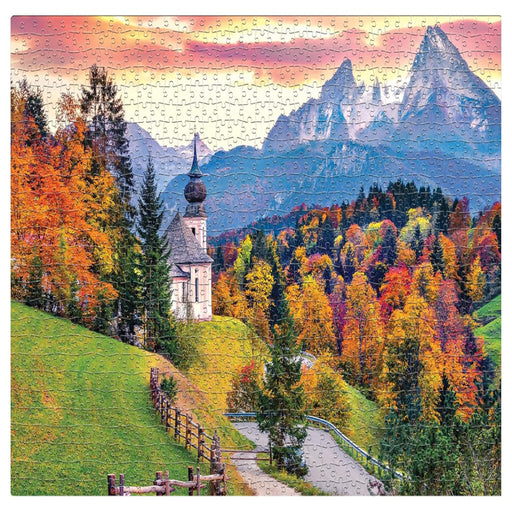 Frank Autumn Sunrise Jigsaw Puzzle for Adults