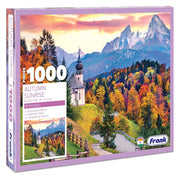 Frank Autumn Sunrise Jigsaw Puzzle for Adults
