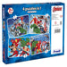 Frank Avengers 4 Puzzles In 1 (63 Pieces)-Puzzles-Frank-Toycra