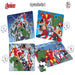 Frank Avengers 4 Puzzles In 1 (63 Pieces)-Puzzles-Frank-Toycra