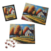 Frank Collector's Edition Jigsaw Puzzle Pack of 3 ( Valley of Flower, Venice Sunset, Autumn Cottage)
