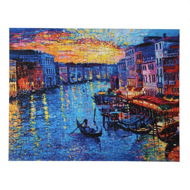 Frank Collector's Edition Jigsaw Puzzle Pack of 3 ( Valley of Flower, Venice Sunset, Autumn Cottage)