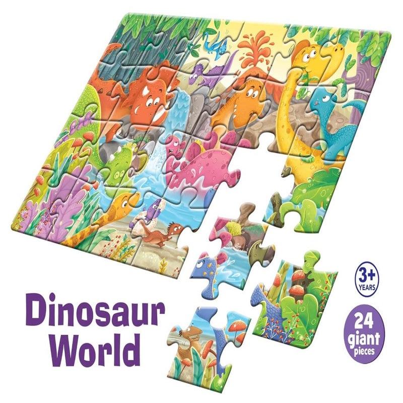 Frank Dinosaur World Giant Floor Jigsaw Puzzle (24 Pieces)