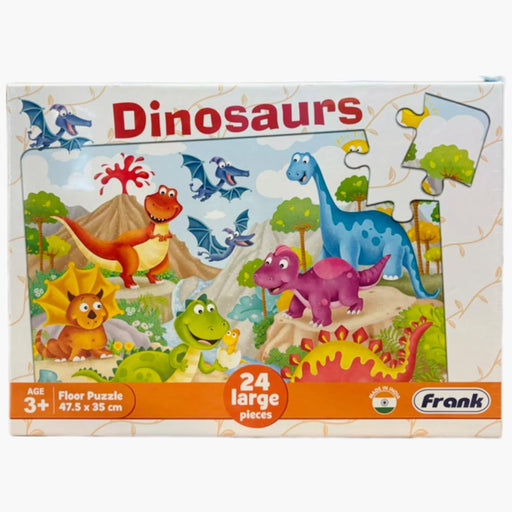 Frank Dinosaurs Floor Puzzle - (24 Pieces)-Puzzles-Frank-Toycra