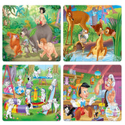 Frank Disney Classics 4 Puzzles in 1 Jigsaw Puzzle (63 pcs)