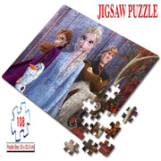 Frank Disney Frozen 2 Jigsaw Puzzle (108 Pieces)