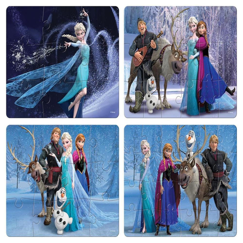 Frank Disney Frozen 4 In 1 Jigsaw Puzzle | Buy Online at Toycra