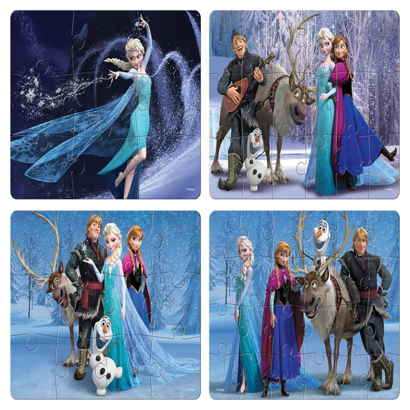 Frank Disney Frozen 4 In 1 Jigsaw Puzzle