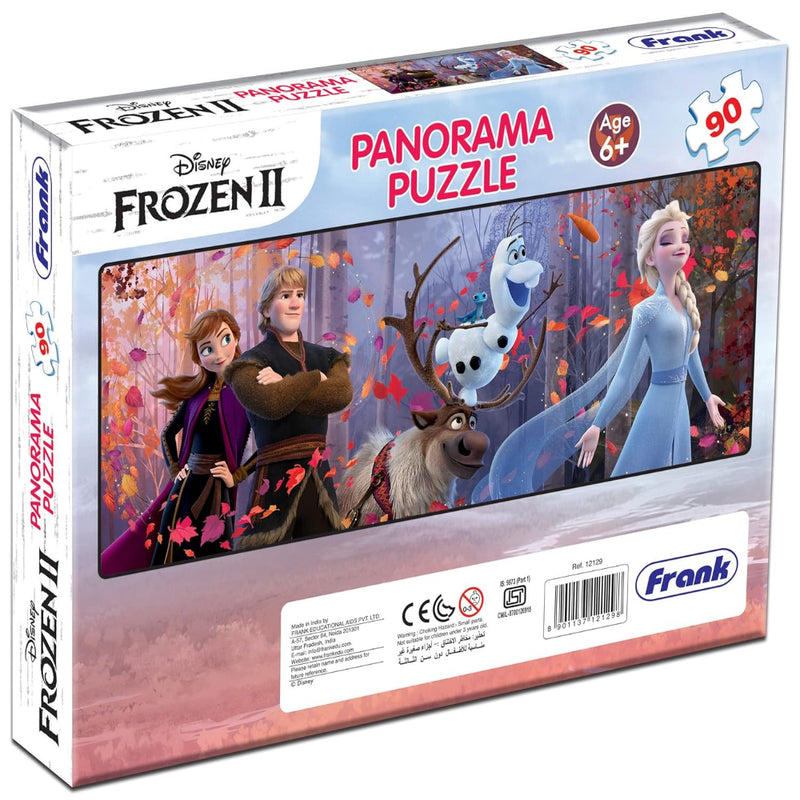 Frank Disney Frozen II Panorama Jigsaw Puzzle -90 Pieces