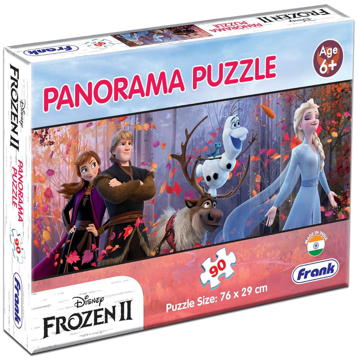 Frank Disney Frozen II Panorama Jigsaw Puzzle -90 Pieces-Puzzles-Frank-Toycra
