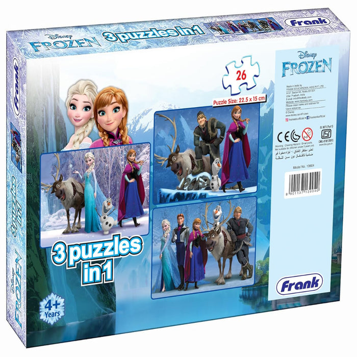 Frank Disney Frozen Jigsaw Puzzles - 26 Pieces-Puzzles-Frank-Toycra