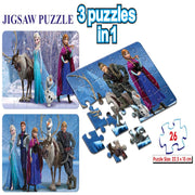 Frank Disney Frozen Jigsaw Puzzles - 26 Pieces