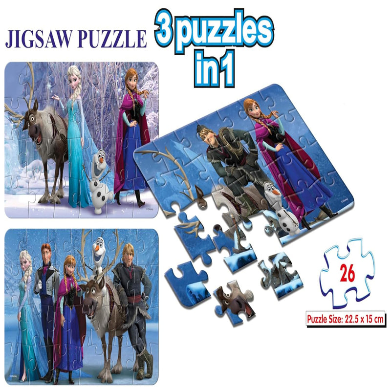 Frank Disney Frozen Jigsaw Puzzles - 26 Pieces