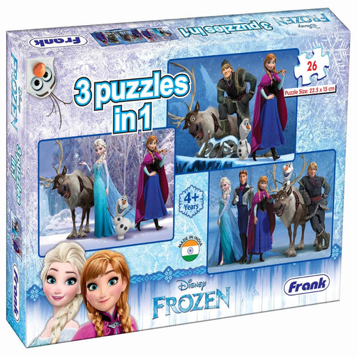 Frank Disney Frozen Jigsaw Puzzles - 26 Pieces-Puzzles-Frank-Toycra