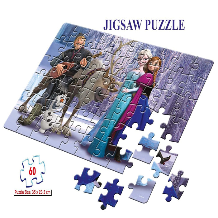 Frank Disney Frozen Puzzle -60 Pieces-Puzzles-Frank-Toycra