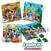 Frank Disney Mickey Mouse Clubhouse - A Set of 4 Jigsaw Puzzle