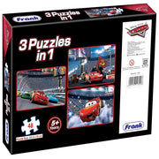 Frank Disney Pixar Cars 3 in 1 Jigsaw Puzzle -(48 Pieces)
