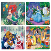 Frank Disney Princess 4 Puzzles in 1 Jigsaw Puzzle- (63 pcs)